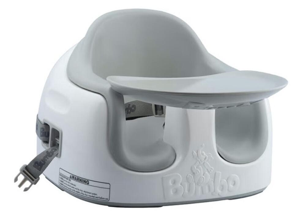 Bumbo 3-in-1 Portable Infant Multi Booster Seat with Tray, Travel, High Chair